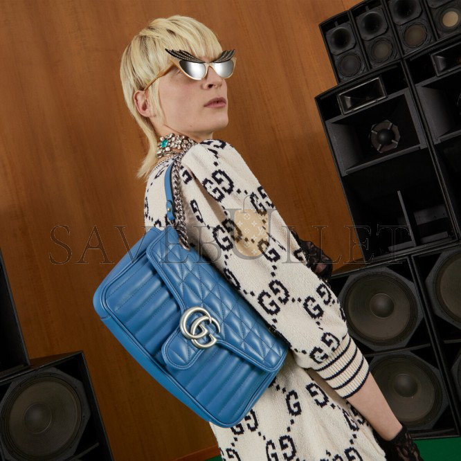 GUCCI GG MARMONT SMALL SHOULDER BAG 443497 (26*15*7cm) GUCCI GG MARMONT SMALL SHOULDER BAG 443497 (26*15*7cm)